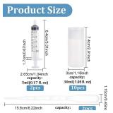 BENECREAT 10 Pack 1oz Travel Bottles Small Travel tubes Plastic Flip Cap Sample Bottle Refillable Travel Bottles for Makeup, Liquid, Cosmetic Toiletries Product