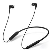 N18 Neckband Bluetooth Earbuds, Wireless Bluetooth 5.2 Headphones with Microphone, Ultra-Lightweight Comfort, IPX7 Waterproof, Deep Bass Strong Beat, 20H Playtime, Magnetic Earphones (Black)