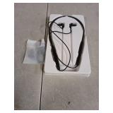 N18 Neckband Bluetooth Earbuds, Wireless Bluetooth 5.2 Headphones with Microphone, Ultra-Lightweight Comfort, IPX7 Waterproof, Deep Bass Strong Beat, 20H Playtime, Magnetic Earphones (Black)