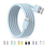 WOCORUO Car Carplay Cable [Apple MFi Certified] 5FT USB to USB C Cable, Car Charger Cable for iPhone 15/15 Plus/15 Pro/15 Pro Max,iPad Pro/Air/Mini (Blue)