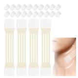 Neck Tape Lifting Invisible New 20 PCS Lift Tapes for Women Suitable for Neck, Face and Jaw Durable & Waterproof(4 Bands, 20 Patches)