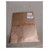 DARUNAXY Rose Gold 70th Birthday Party Decorations, Happy 70th Birthday Alternative Signature Guest Book for Women Pink Cheers to 70 Years Old Gifts 70 Birthday Signing Card Board Party Supplies