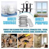 SPONGENATOR Kitchen Scrubbing Sponges - Heavy Duty Non-Scratch Scrubbing Cleaner Sponges in 1 Color - Multi-Surface Non-Metal Dish Scouring Scrubbers for Fast Cleaning. (12 Pack)