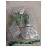 SPONGENATOR Kitchen Scrubbing Sponges - Heavy Duty Non-Scratch Scrubbing Cleaner Sponges in 1 Color - Multi-Surface Non-Metal Dish Scouring Scrubbers for Fast Cleaning. (12 Pack)