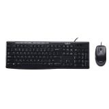 Logitech Media Combo MK200 Full-Size Keyboard and High-Definition Optical Mouse