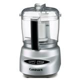 Cuisinart Mini-Prep Plus Food Processor, 24-Ounce Mini Food Processor to Chop Herbs, Vegetables, and Hard Cheese, 24-Ounce Work Bowl, Reversible Stainless Steel Blade, DLC-2ABC, Brushed Chrome