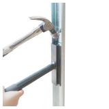 LAJIAOZ Garage Door Vertical Track Repair Tool Set, Anvil Tools for Garage Door Track Maintenance, Exclusively for 2-inch Roller Track Rail Systems Replacment