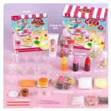 12 Making Miniature Food Toys Set, DIY, Resin Play, NOT Edible, Kitchen Mini Pretend Play Food Set for Kids Age 8-13, Birthday for Girls, 8 9 10, Make Your Food