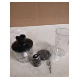 Bonsenkitchen Immersion Blender Accessories  Stainless Steel Blade, Egg Whisk, Beaker & Chopper Bowl (HAND BLENDER IS NOT INCLUDED)