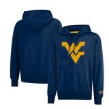 Ultra Game NCAA Official Adults Ultimate Quality Super Soft Hoodie Sweatshirt - Unisex, West Virginia University, Team Color, Large