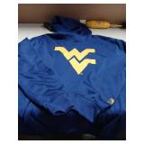 Ultra Game NCAA Official Adults Ultimate Quality Super Soft Hoodie Sweatshirt - Unisex, West Virginia University, Team Color, Large