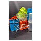 Kitchen Storage, Cooking and Organization Set Includes Pyrex Bowl and Anchor Hocking Casserole