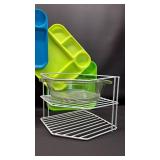 Kitchen Storage, Cooking and Organization Set Includes Pyrex Bowl and Anchor Hocking Casserole