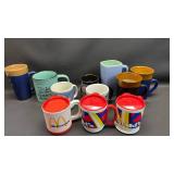 Mixed Collection of Coffee Mugs Including Vintage (unused) McDonalds Mugs