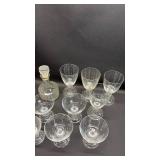 Fostoria Cubist and Other Vintage Glassware