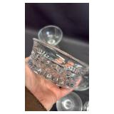 Fostoria Cubist and Other Vintage Glassware