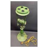 Metal Pittsburgh Lamp, Brass and Glass Company lamp base.