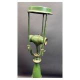 Metal Pittsburgh Lamp, Brass and Glass Company lamp base.