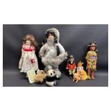 Vintage Doll/Novelty Set