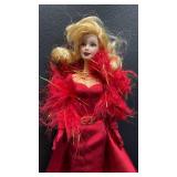 Red Satin Hollywood Cast Party Barbie doll from the 2001 Hollywood Movie Star Collection.