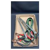Automotive Battery Jumper Cables and Socket Storage