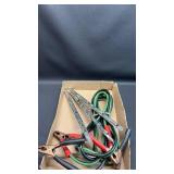 Automotive Battery Jumper Cables and Socket Storage