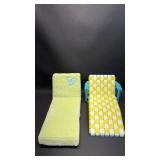 Retired American Girl Furniture. Backyard Lounger and Futon Style Chair