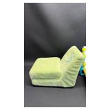 Retired American Girl Furniture. Backyard Lounger and Futon Style Chair