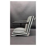 Retired American Girl Black and White Striped Table Hanging Chair