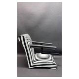 Retired American Girl Black and White Striped Table Hanging Chair