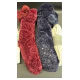 Diabetic Comfort Socks and Grippy Pom Pom Slipper Sock Bundle