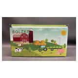 Bolzra Farm Animal Play Set with Storage Case