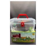 Bolzra Farm Animal Play Set with Storage Case