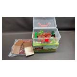 Bolzra Farm Animal Play Set with Storage Case