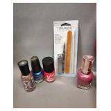 BEAUTY PRODUCTS AND FLORAL SHOULDER BAG