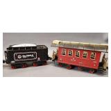 Hot Bee 9015 Classical Train INCLUDES a STEAM LOCOMOTIVE ENGINE, a COAL CAR, a CARGO VEHICLE, and a PASSENGER CAR.