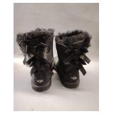 Black Ugg Boots - Good Condition, Youth Size 3