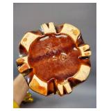 VINTAGE CERAMIC VASES 11 INCHES AND 6 INCHES TALL