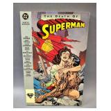DEATH of SUPERMAN First Print DC Graphic Novel
