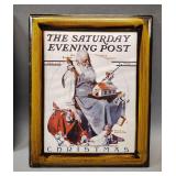 SATURDAY EVENING POST CHRISTMAS PRINTS