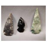 Sterling Silver and Copper Pieces with Arrowheads