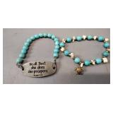 Turquoise Stones and Beaded Jewelry