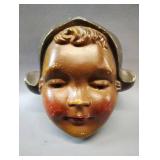 VINTAGE DUTCH GIRL CHALKWARE STRING HOLDER