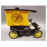 vintage Coca-Cola delivery truck analog alarm clock
