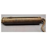 VINTAGE Chatillon Iron Clad Series STRAIGHT LINEAR HANGING SCALE, LIKELY an IC-100 MODEL.