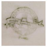 VINTAGE Paden City Pottery Duchess PATTERN OVAL 11.5 INCH SERVING PLATTER