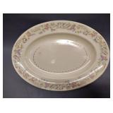 VINTAGE Paden City Pottery Duchess PATTERN OVAL 11.5 INCH SERVING PLATTER