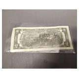 United States $2 bill, SPECIFICALLY a Series 2017A Federal Reserve Note AND SERIES 2013 2 DOLLAR BILL
