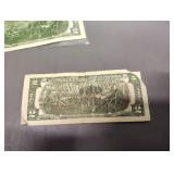United States $2 bill, SPECIFICALLY a Series 2017A Federal Reserve Note AND SERIES 2013 2 DOLLAR BILL