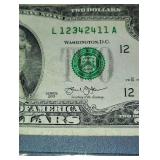 United States $2 bill, SPECIFICALLY a Series 2017A Federal Reserve Note AND SERIES 2013 2 DOLLAR BILL